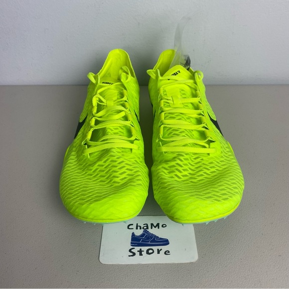 Nike Zoom Mamba V Track Spikes Shoes Volt Green DR9945-700 Men’s sz - Picture 2 of 14
